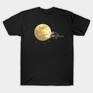 Owl and moon T-Shirt